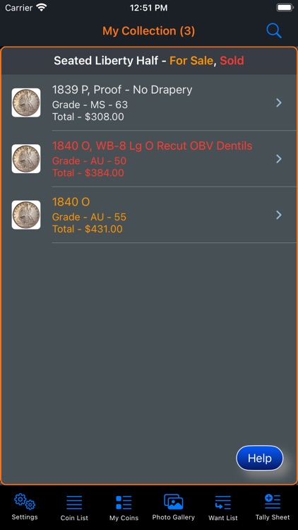 Seated Liberty Half Dollar screenshot-3