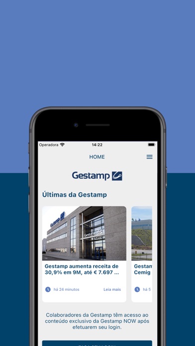 Gestamp NOW Screenshot