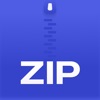 The zip archivos - unzip file icon