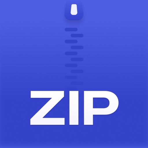 The zip archivos - unzip file Icon