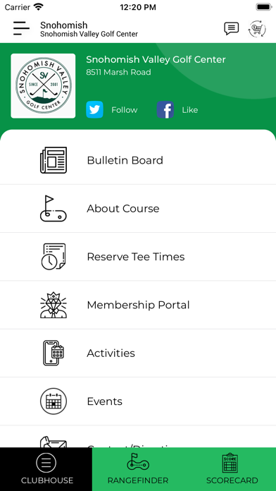 Snohomish Valley Golf Center Screenshot
