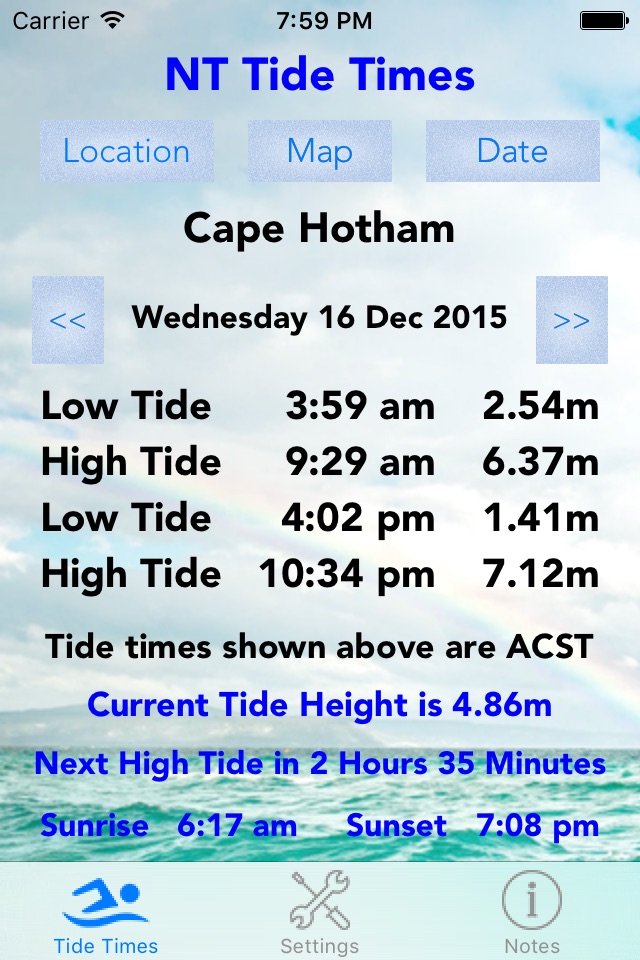 NT Tide Times screenshot 4