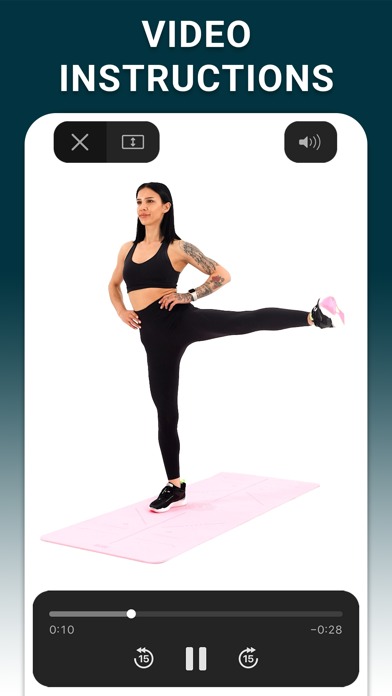 Buttocks and Legs Workout Screenshot