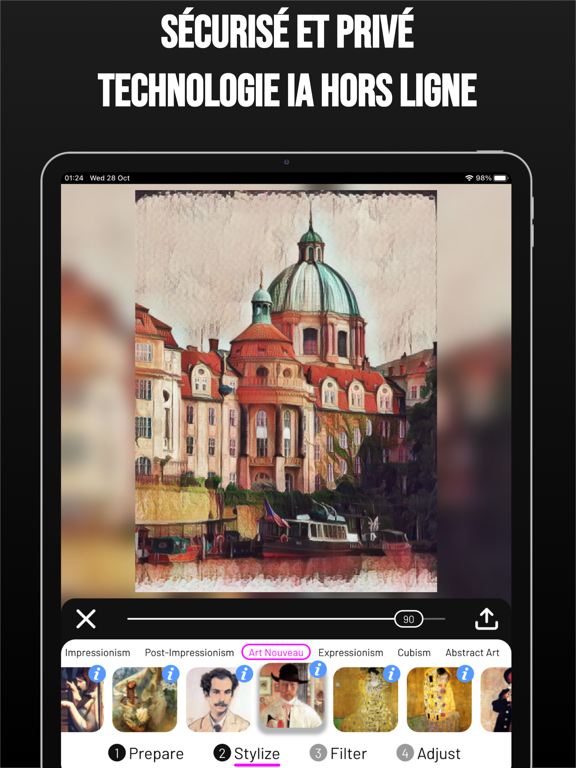 Screenshot #5 pour Paintation: Effets d'art photo
