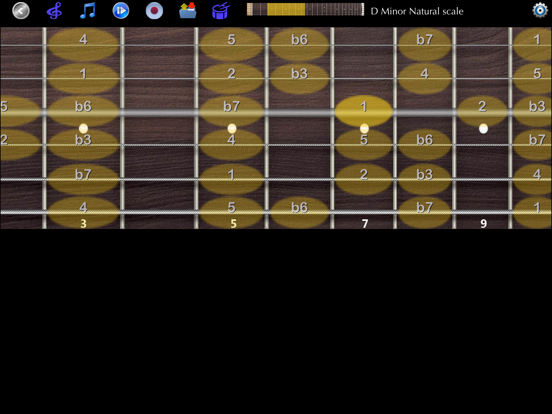 Screenshot #4 pour Gammes et accords de guitare