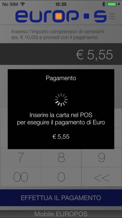 Mobile EUROPOS Screenshot