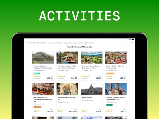 Mexico City Travel Guide & Map iPad screenshot 6 - Travel app