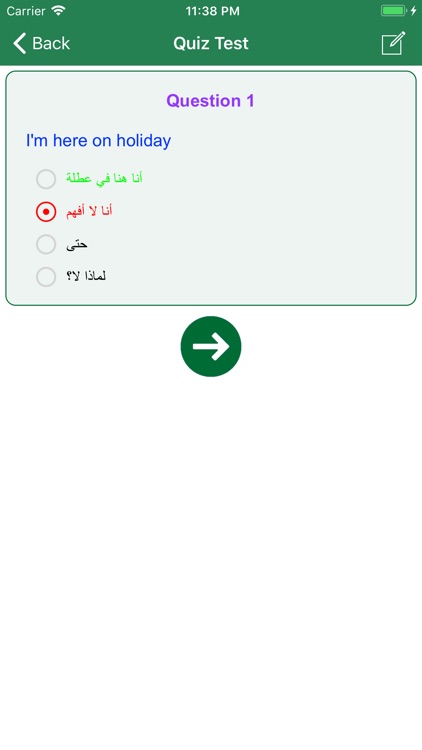 Learn Arabic Language Offline screenshot-3