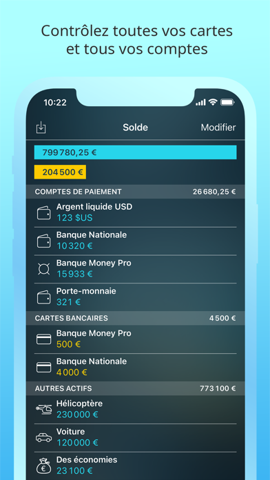 Screenshot #2 pour Money Pro: Personal Finance AR