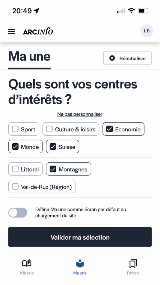 #2. Arcinfo (iOS) 由: Société Neuchâteloise de Presse SA
