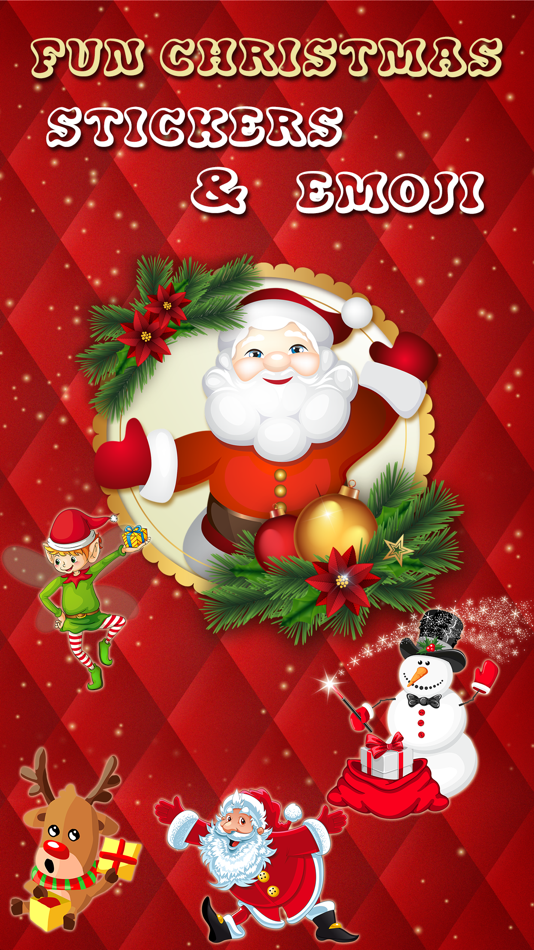Fun Christmas Stickers & Emoji - 1.3 - (iOS)