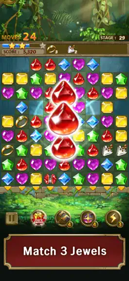 Game screenshot Jewels Jungle : Match 3 Puzzle hack