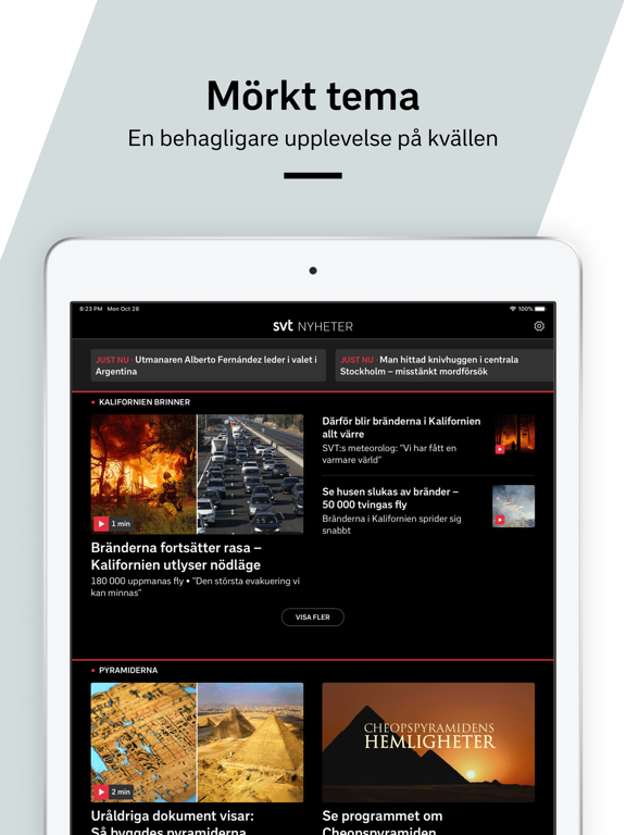 Screenshot #6 pour SVT Nyheter