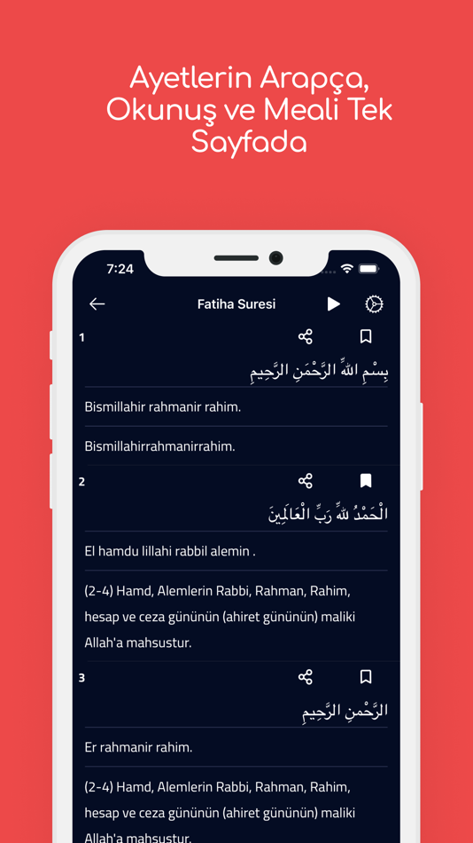 #3. İslam Işığım - Meal ve Ayetler (iOS) بواسطة: Ismail Kilic