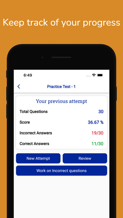 Utah DMV Permit Practice Screenshot