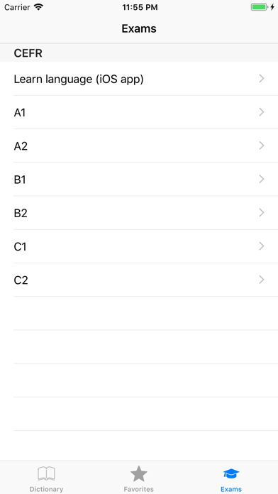 French : A1, A2, B1, B2 exams Screenshot