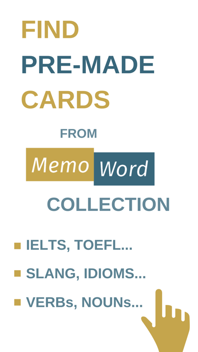 MemoWord Audio Flashcard maker Screenshot