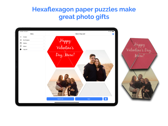 Hexaflexagons iPad screenshot 4 - Education app