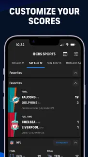 cbs sports app: scores & news iphone screenshot 4