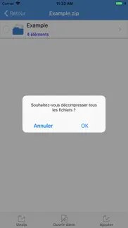 izip - zip unzip unrar iPhone Captures Décran 2