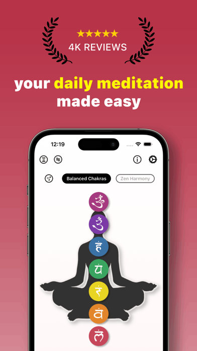 Chakra Meditation Balancing Screenshot