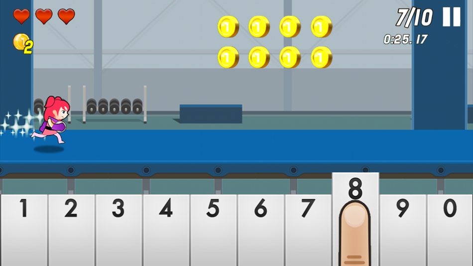 #3. Number Run (iOS) 由: Ignacio Schiefelbein