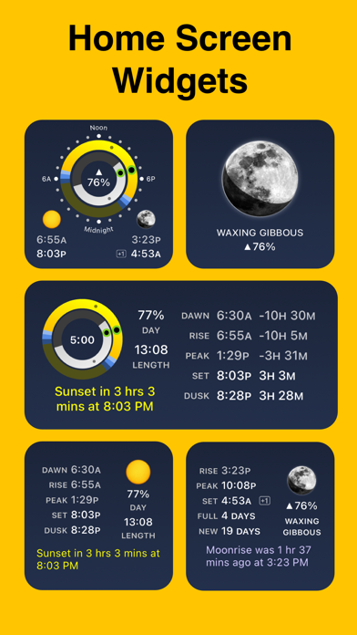 Screenshot #2 pour Sundial Solar & Lunar Time