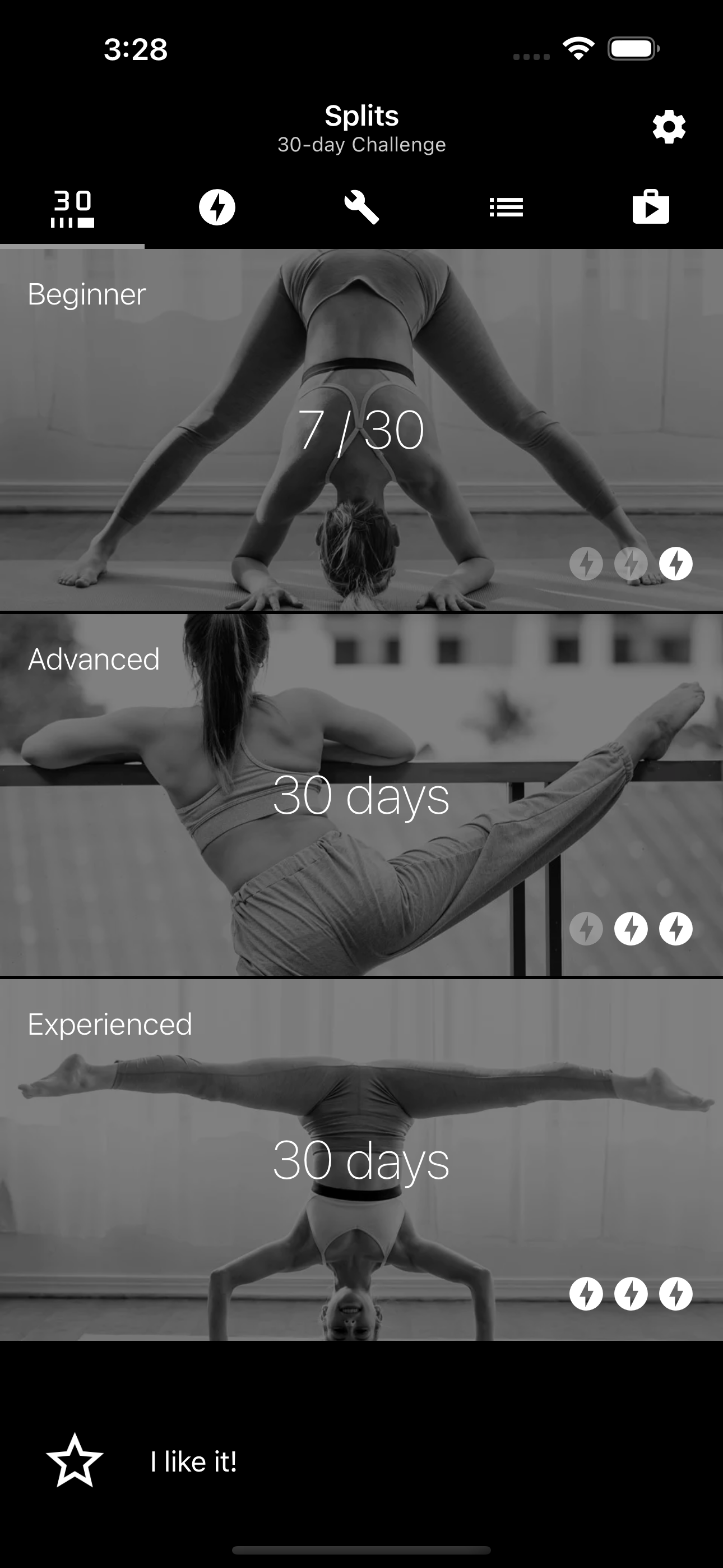 Splits. Stretching 4 beginners