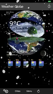weather globe iphone screenshot 2