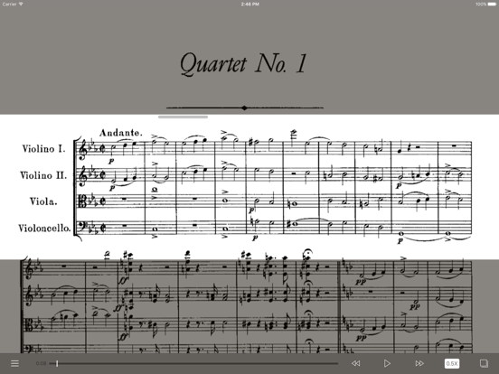 Schubert String Quartets iPad app afbeelding 2