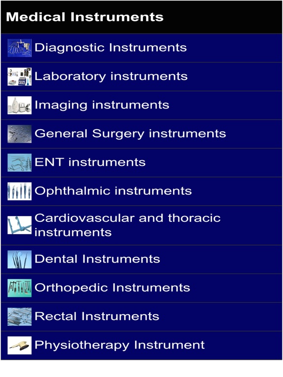 Screenshot #4 pour medical instruments