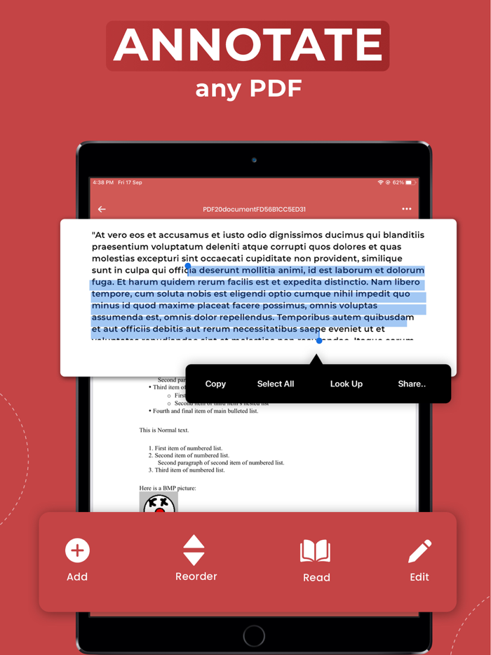 PDF Editor  Document Reader
