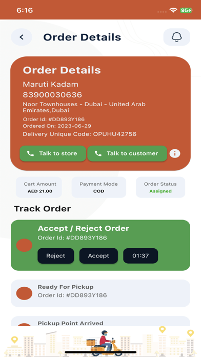 1885 Delivery Services Screenshot 3 - AppWisp.com