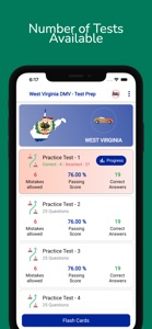 West Virginia DMV: Permit Test screenshot #3 for iPhone