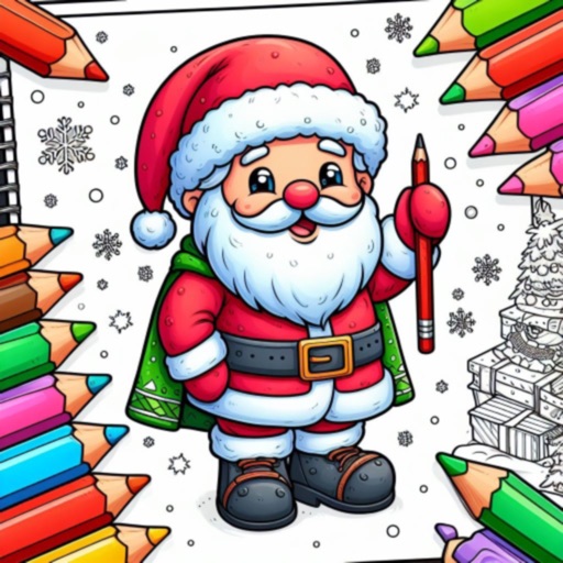 Christmas Coloring Game icon