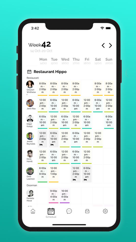 #2. TimeTo.Work - staff schedule (iOS) Podle: Puzzle King AB