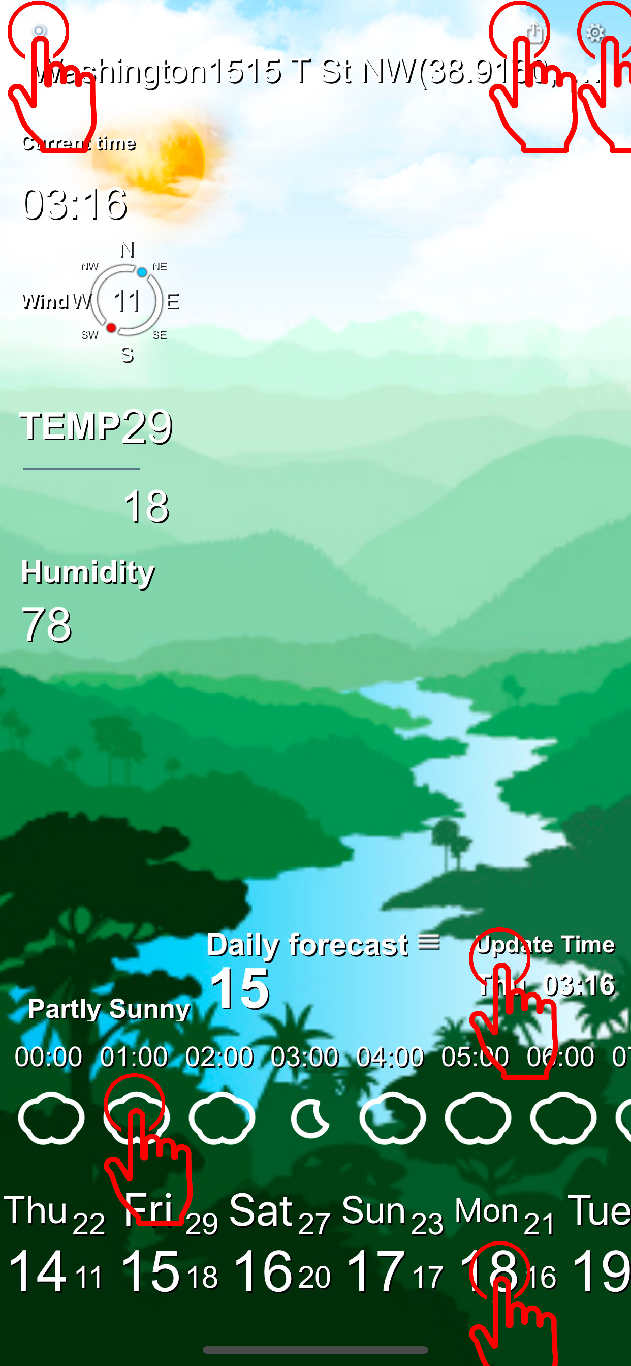 Radar Weather - Rain Forecast screenshot 7