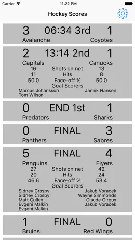 Game screenshot Hockey Scores App hack