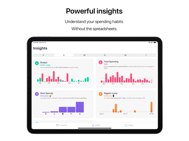 ‎Nudget: Spending Tracker Screenshot