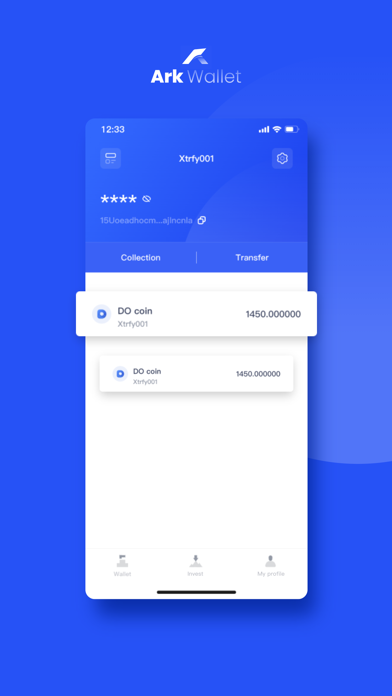 Screenshot #2 pour Ark Wallet