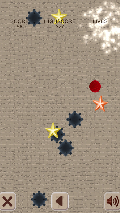 Red Rolling Ball Screenshot