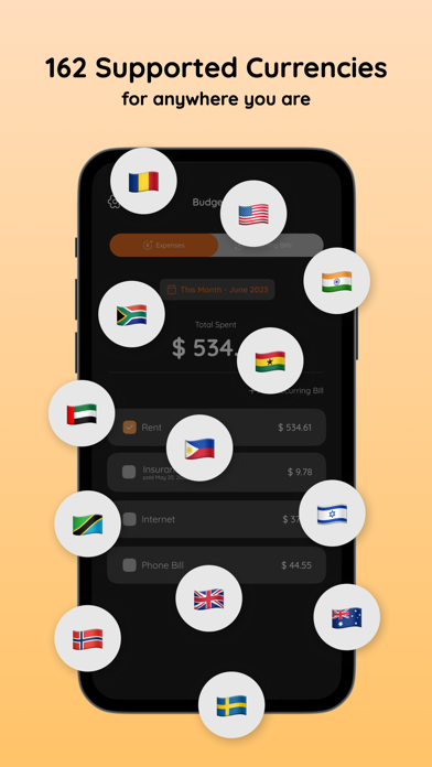 Budget Tracker - BudgetUp Screenshot