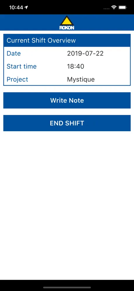 Rokon TimeSheets