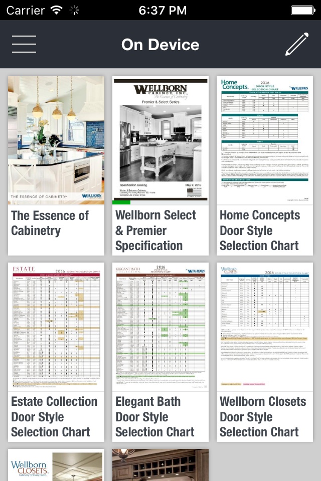 Wellborn Cabinet Inc Brochures screenshot 2