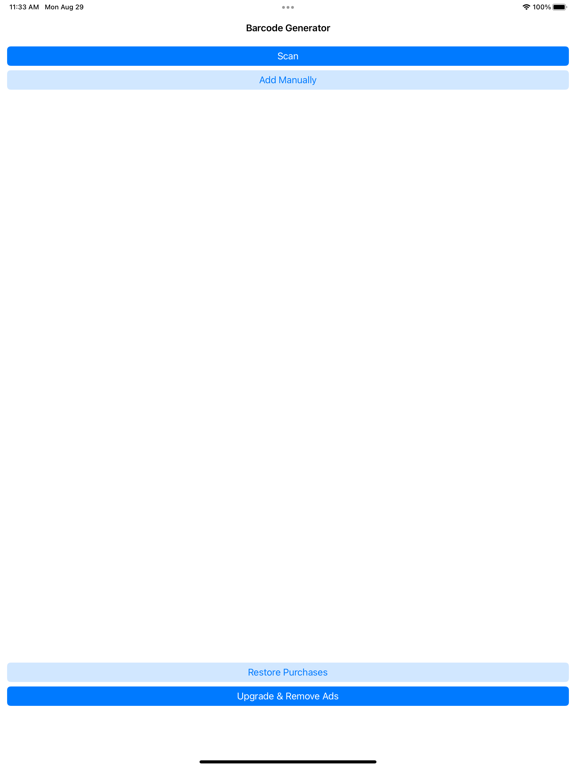 Screenshot #4 pour Barcode Generator +