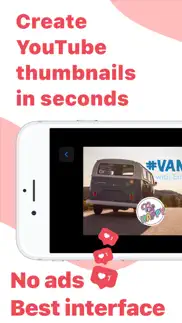thumbnail creator for youtube iphone screenshot 1