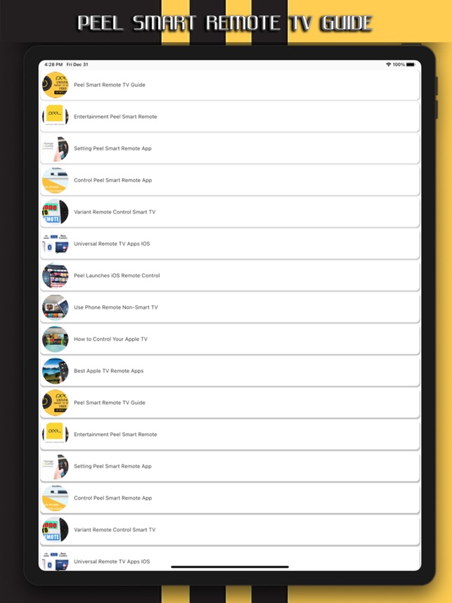Smart Remote TV Guide on the App Store