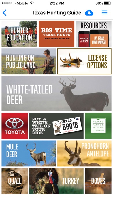 TX Parks & Wildlife magazine Screenshot