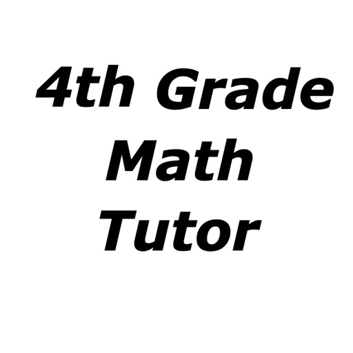 4th Grade Math Tutor