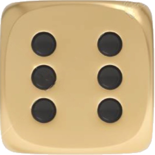 Dice poker game icon